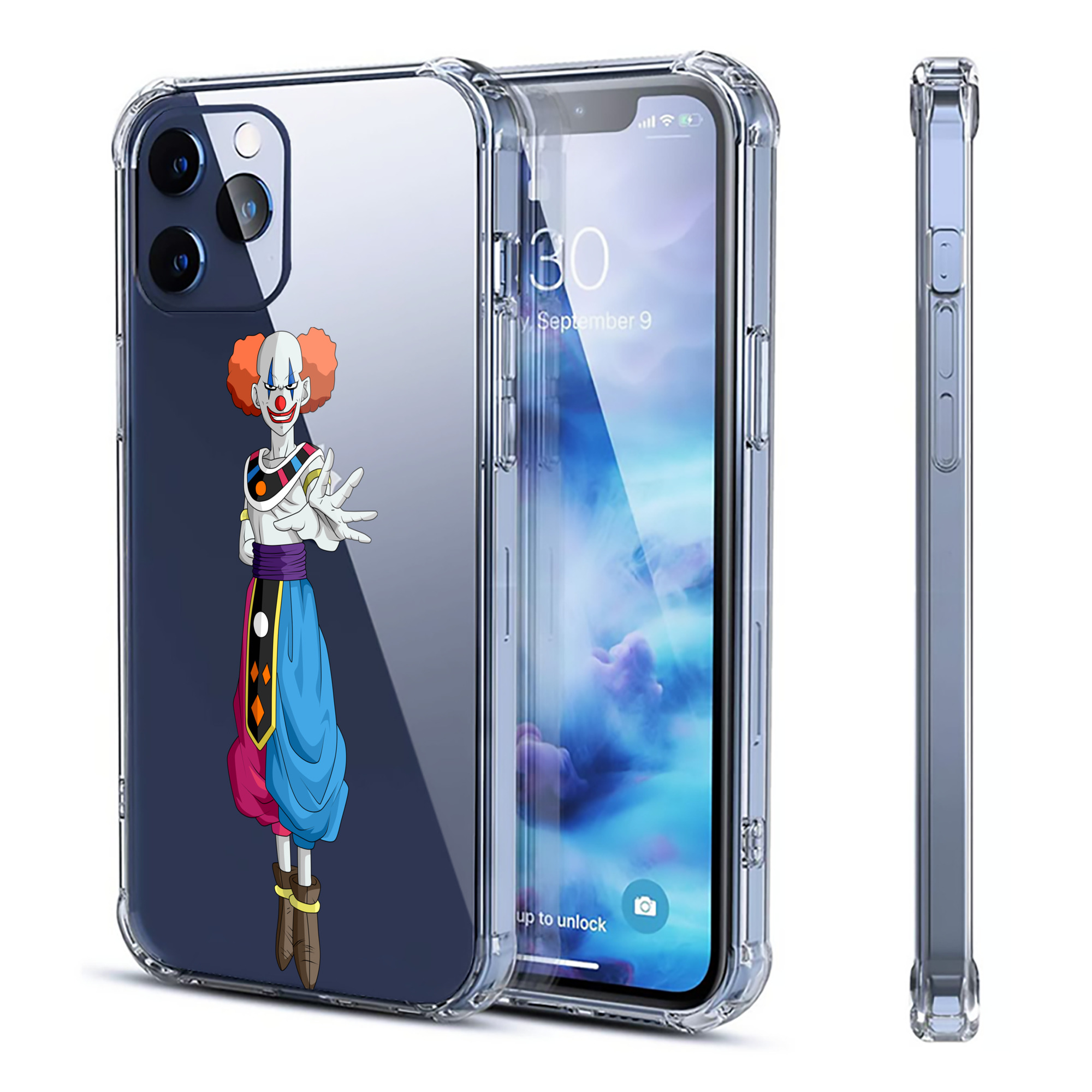 （画像用） ドラゴンボール DRAGON BALL 【iPhone 12シリーズ対応】透明スマホケース（クリアソフトケース）